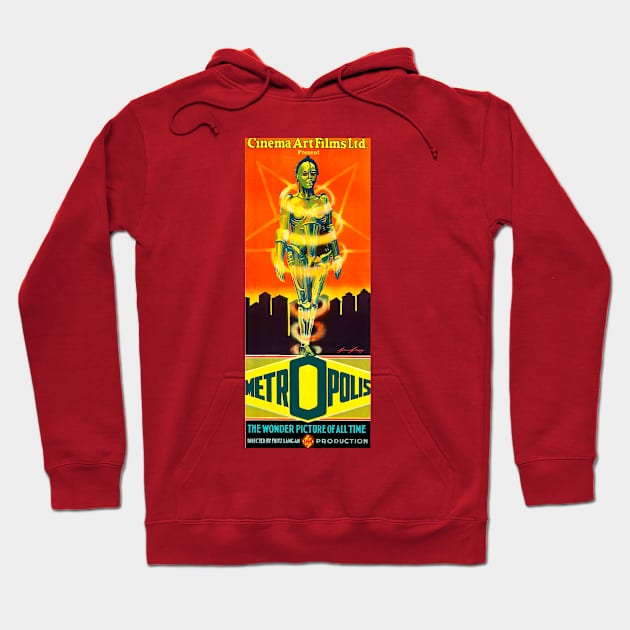 Metropolis Maria Robotrix Hoodie by ZippyFraggle1